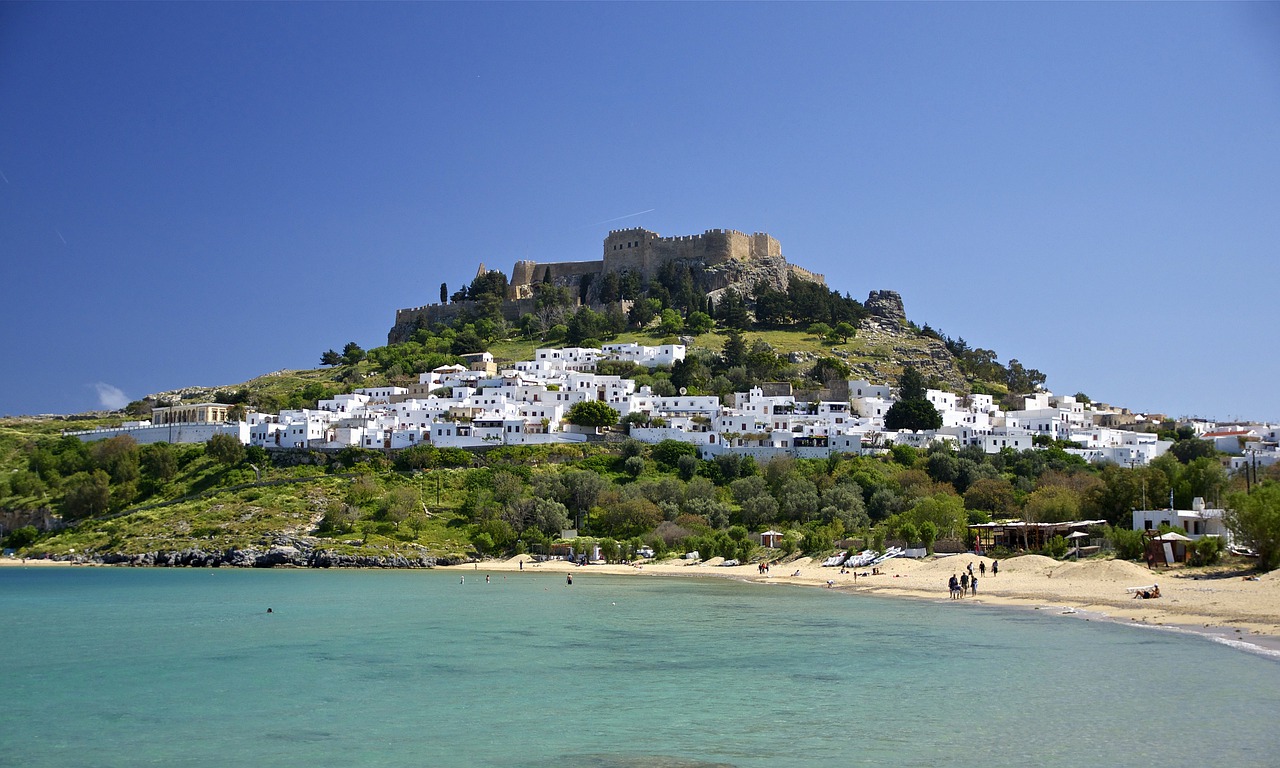 Greece Travel Secrets’ guide to places to see in Southern Rhodes include Gennadi, Glystra, Pefkoi, Kiotari, Lardos, Moni Thari, Lindos, Kattavia and Prasonisi.