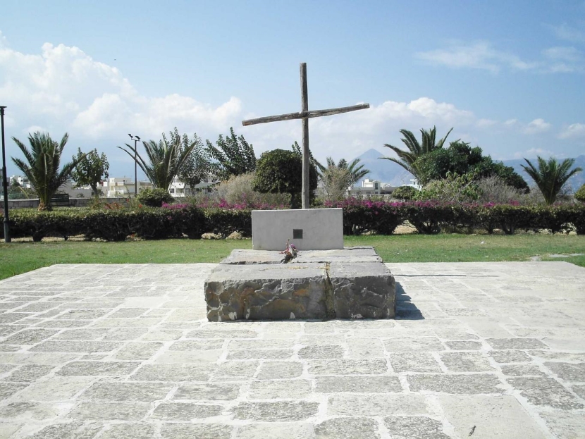 The Grave of Nikos Kazantzakis