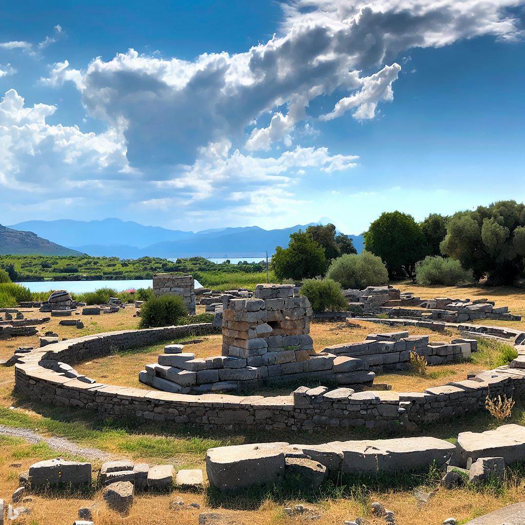 The Greece Travel Secrets guide to the ancient archaeological site of Tiryns, near Mycenae, in the Peloponnese of Greece, a UNESCO World Heritage Site.