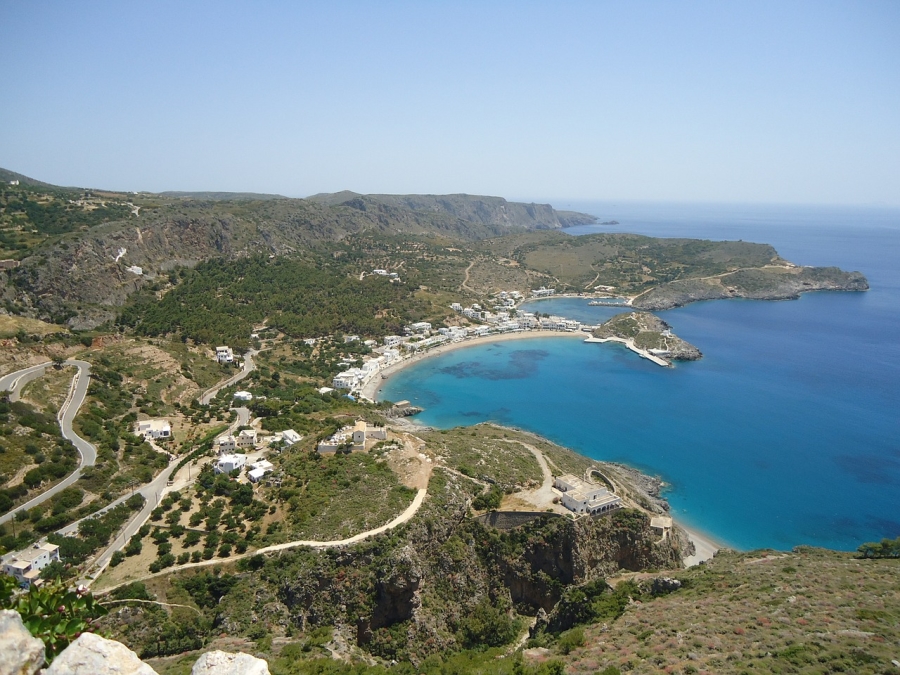 The island of Kythira in Greece