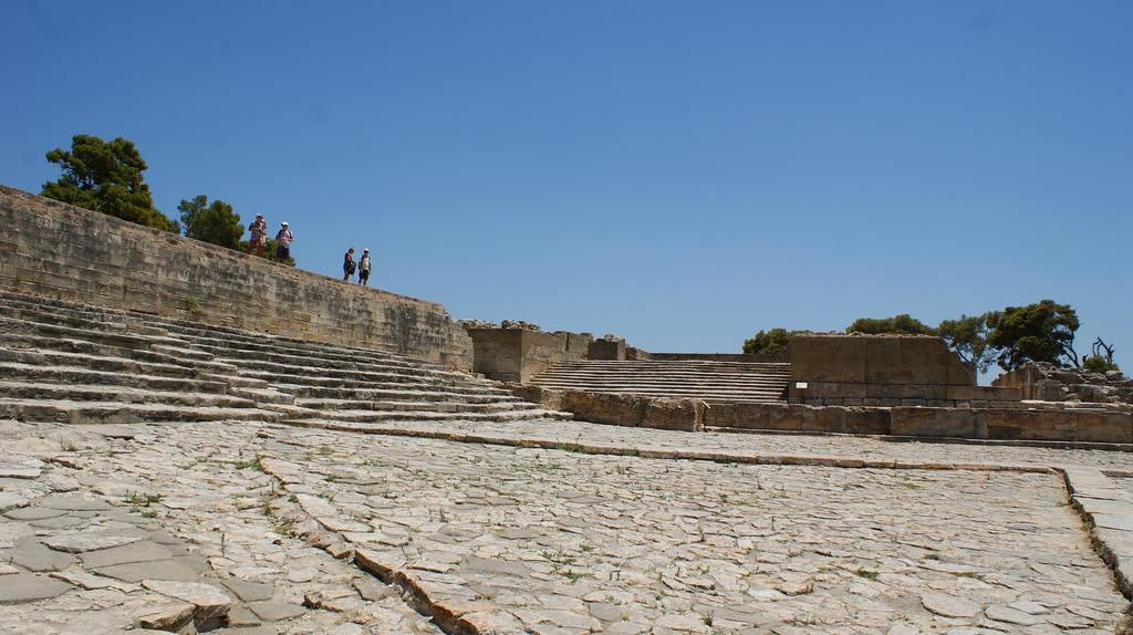 Phaistos Minoan Palace on Crete